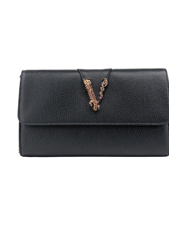 Versace Handbags - Versace Virtus V Black Bag